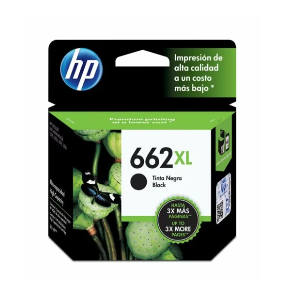 CZ105AL HP 662XL Black Ink Cartridge (0139)