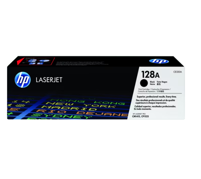 CE320A HP 128A LaserJet Pro CP1525/CM1415 Blk Crtg (4500)