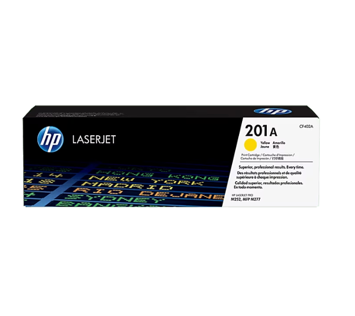 CF402A HP 201A Yellow LaserJet Toner Cartridge (7960)