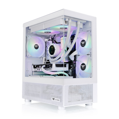 Gabinete TT View 170 Micro Chassis TG x2 Fan ARGB x3 Snow White (5349)