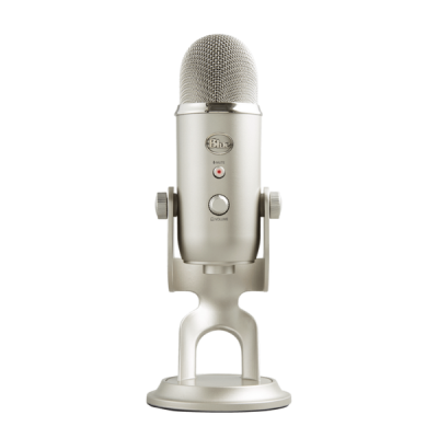 Microfono Logitech Yeti Silver Edition 988-000506