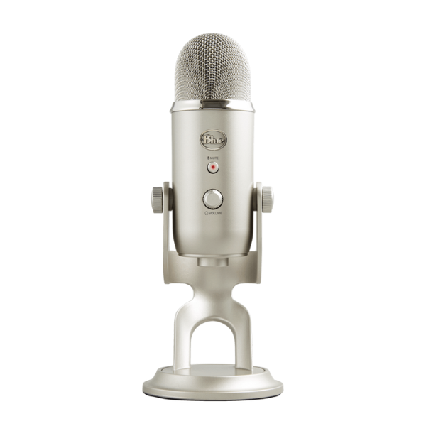 Microfono Logitech Yeti Silver Edition 988-000506