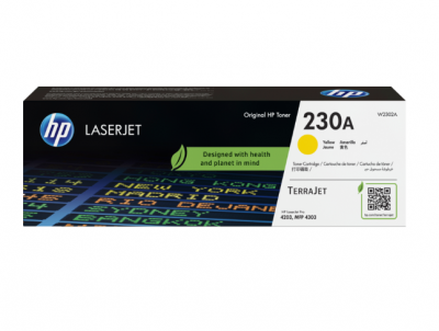 W2302A HP 230A Yellow Original LaserJet Toner Cartridge (0358)