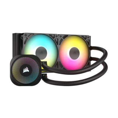 Water Cooling Corsair NAUTILUS 2x CPU Cooler 240mm RS ARGB Black (7566)