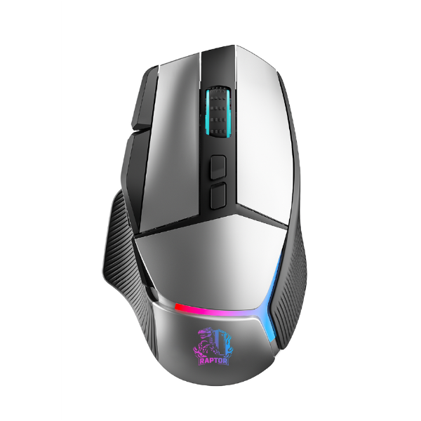 Mouse Gamer Raptor Storm Grip 9 botones 8000dpi retroiluminado (2177)