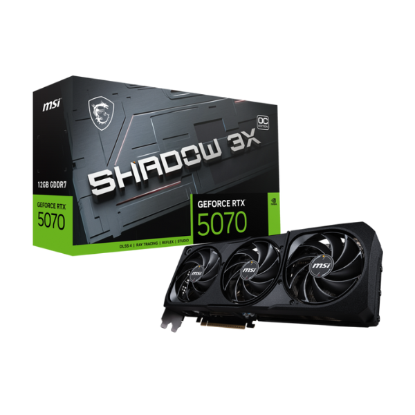VGA MSI GeForce RTX 5070 12G SHADOW 3X OC (8205)
