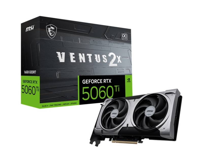 VGA MSI GeForce RTX 5060 Ti 16G VENTUS 2X OC PLUS (4471)