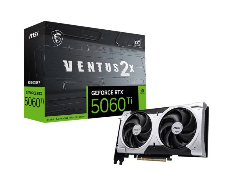 VGA MSI GeForce RTX 5060 Ti 8G VENTUS 2X OC PLUS (8868)