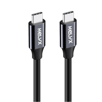 Cable Kelyx USB Type C a Type C 240W / 20Gbp - 4K ULTRA HD 1mt (7053)