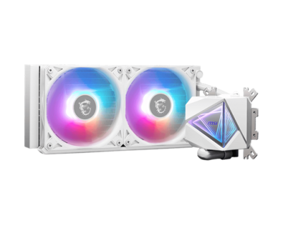 Water Cooling MSI MAG CORELIQUID I240 2x CPU Cooler 240mm White (3194)