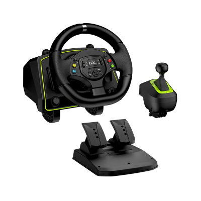 Volante Genius Speed Master X2 con palanca de cambios (Vibraci�n 1080�) (1209)
