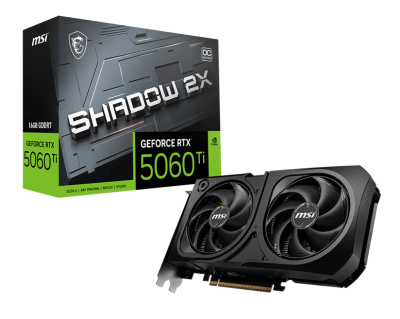 VGA MSI GeForce RTX 5060 Ti 16G SHADOW 2X OC PLUS (4433)