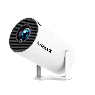 Proyector Kelyx 720P 2Gb+8Gb 180 lumenes Bluetooth/WiFi Android Blanco (7602)