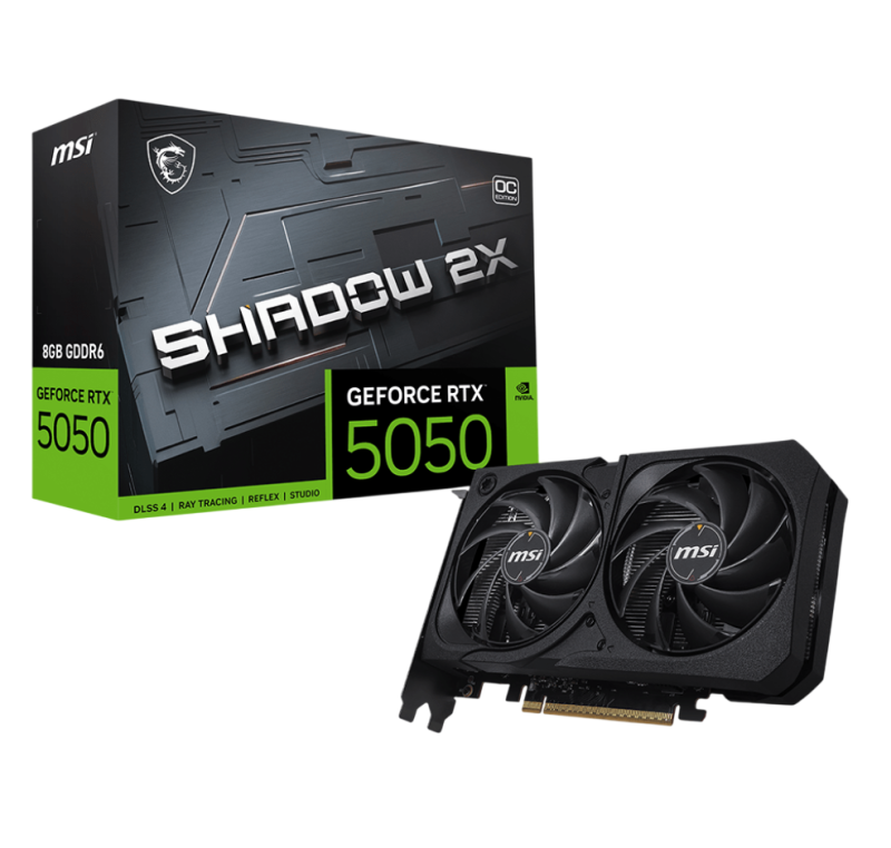 VGA MSI GeForce RTX 5050 8G SHADOW 2X OC (9960)
