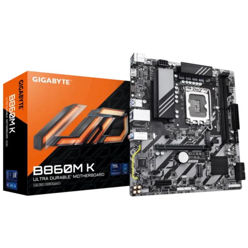 Mother Gigabyte B860M K DDR5 1851 (Serie Ultra) (8352)