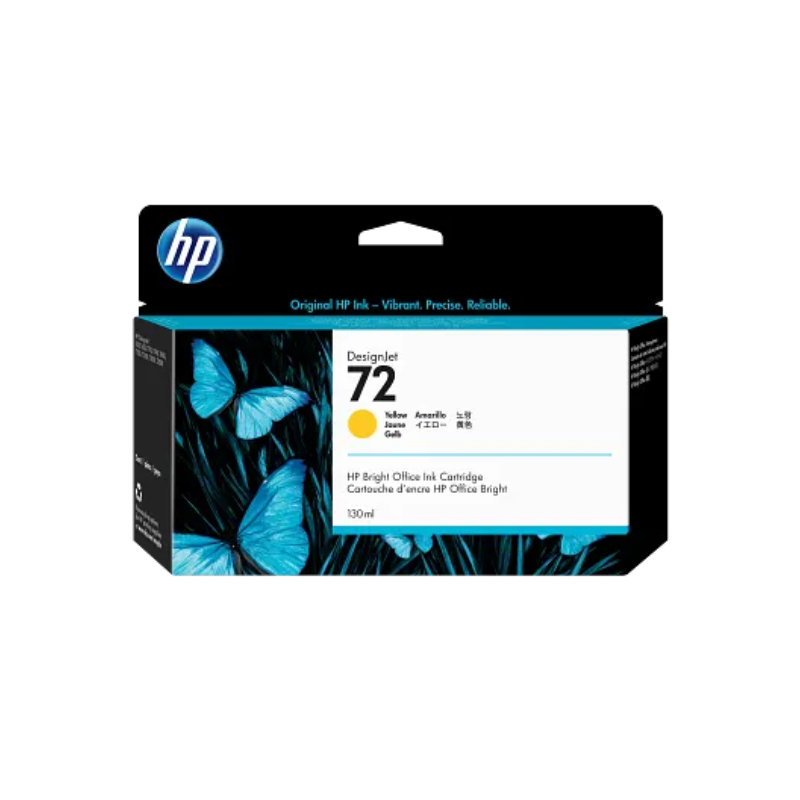 C9373A HP 72 130ml Yellow Ink Cartridge (9821)