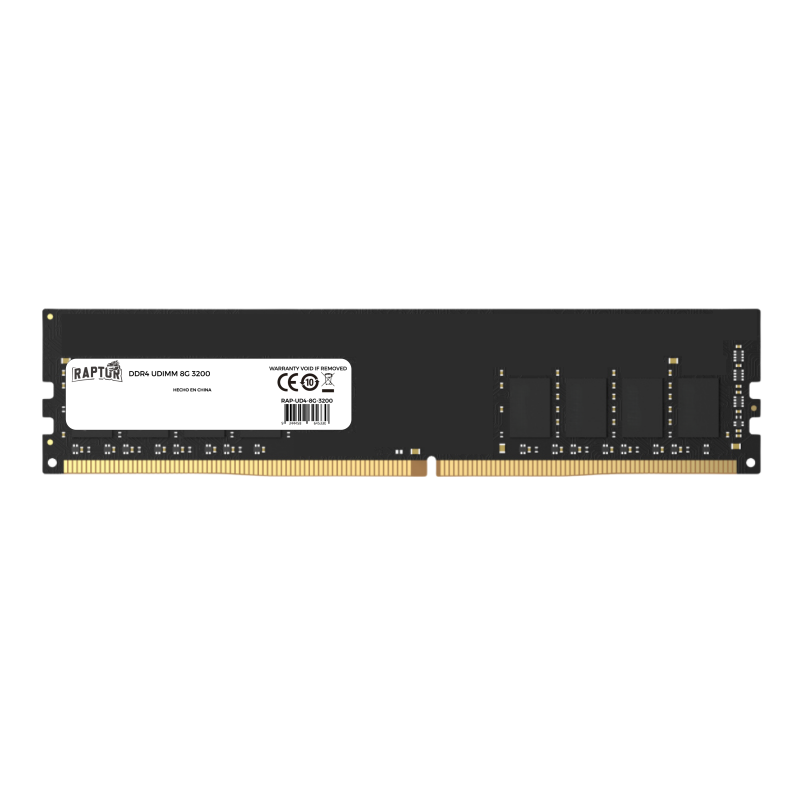 Memoria DDR4 Raptor 8Gb 3200 MHz Legacy (5330)